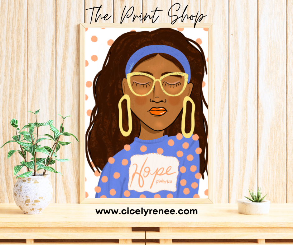 Rest In Hope Art Print - TPS