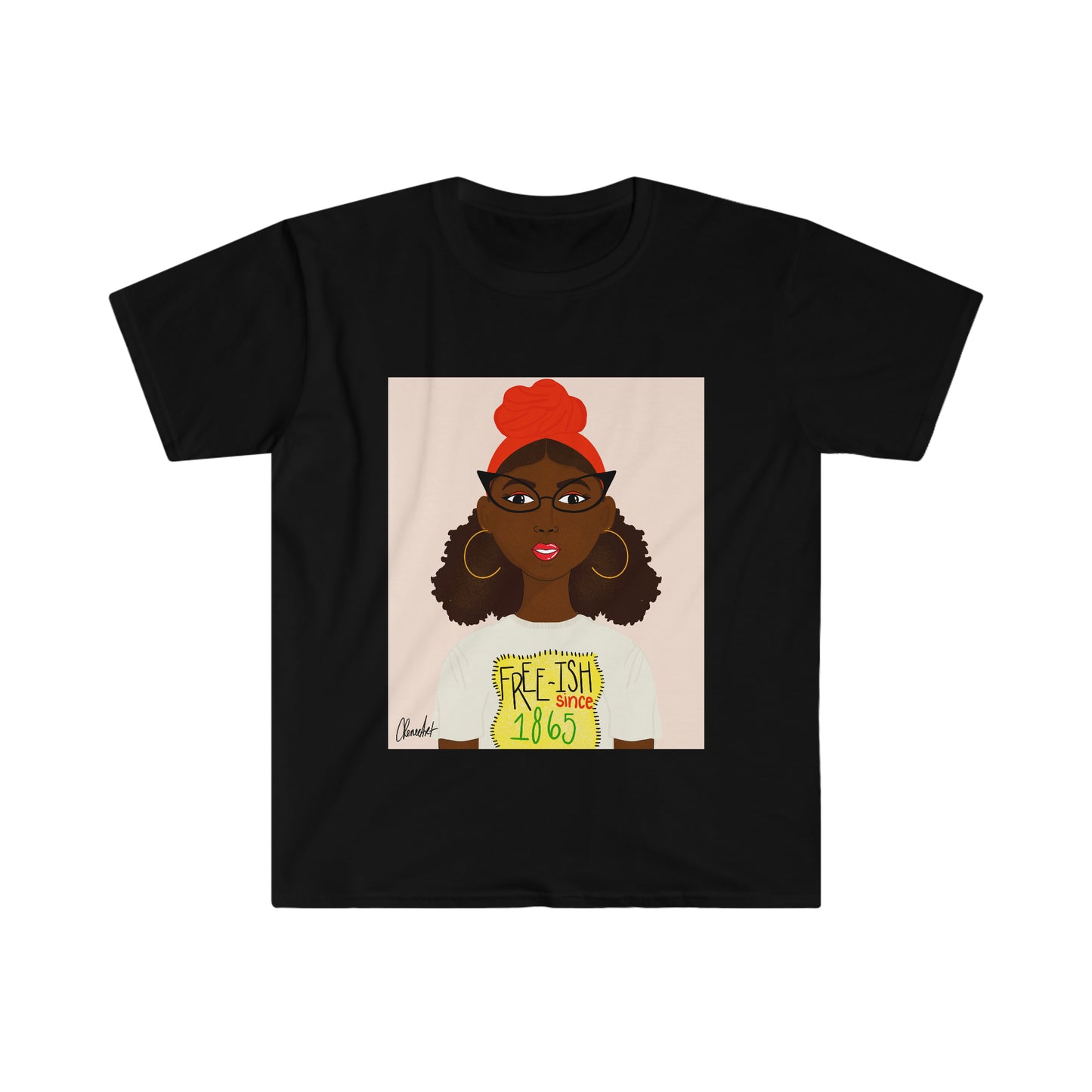 Free-ish #2 Juneteenth Unisex Softstyle T-Shirt