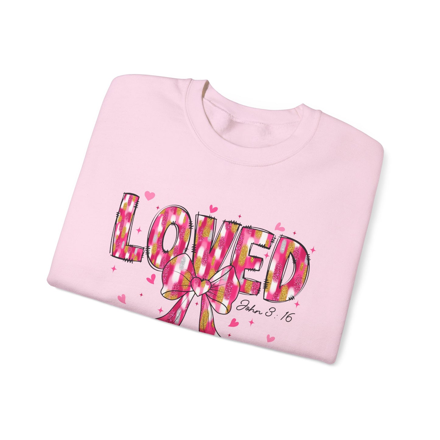 Loved By God- "Loved" Crewneck Sweatshirt