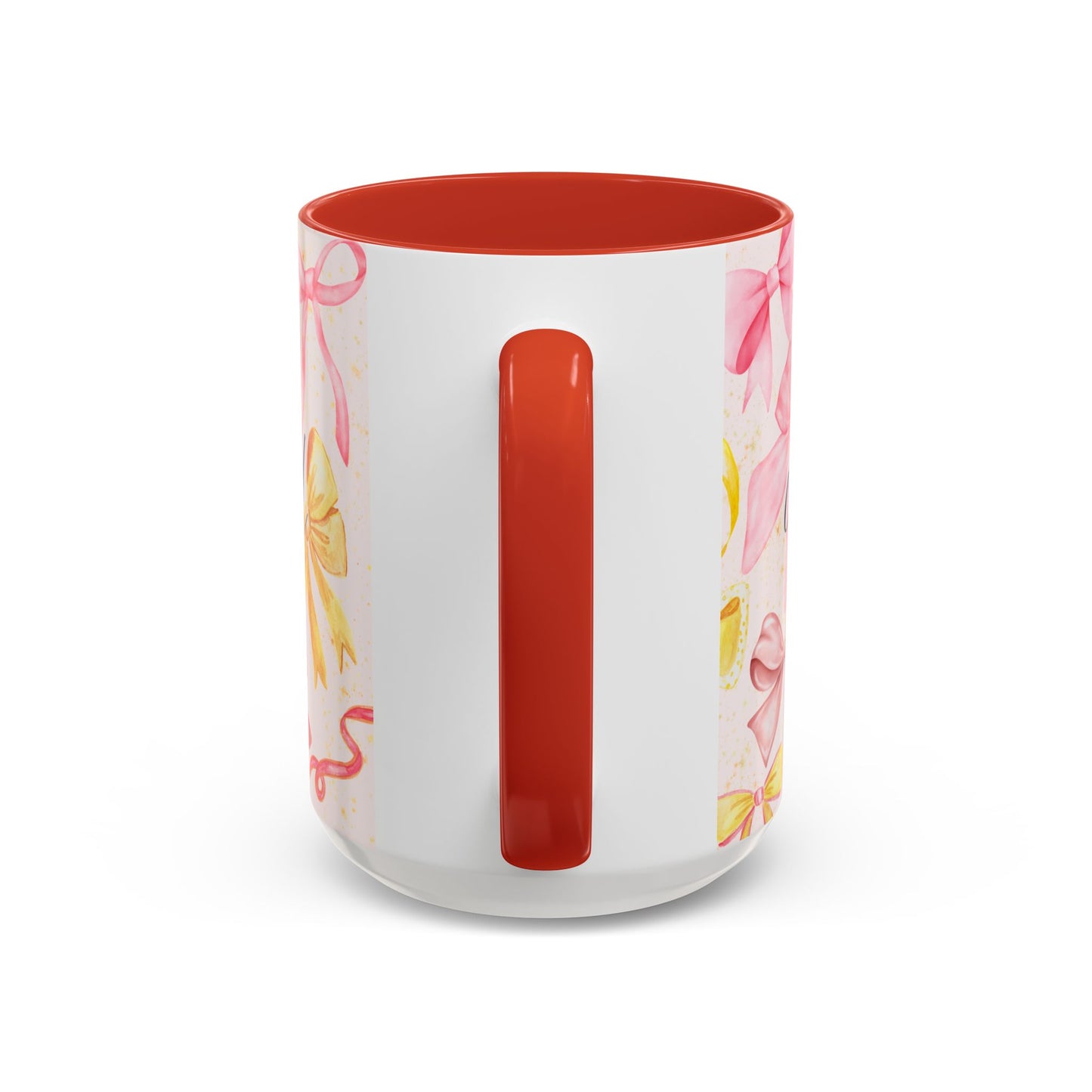 Accent Mug - Chosen and Loved Coquette Pink and Yellow