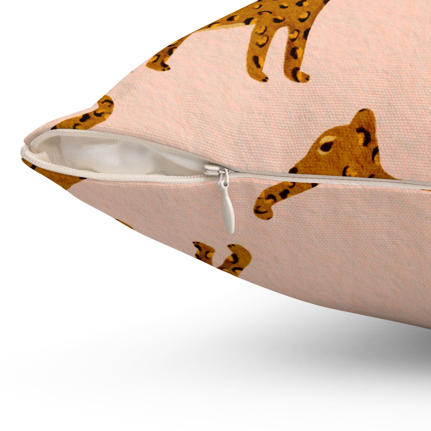 Walk This Way Spun Polyester Square Pillow