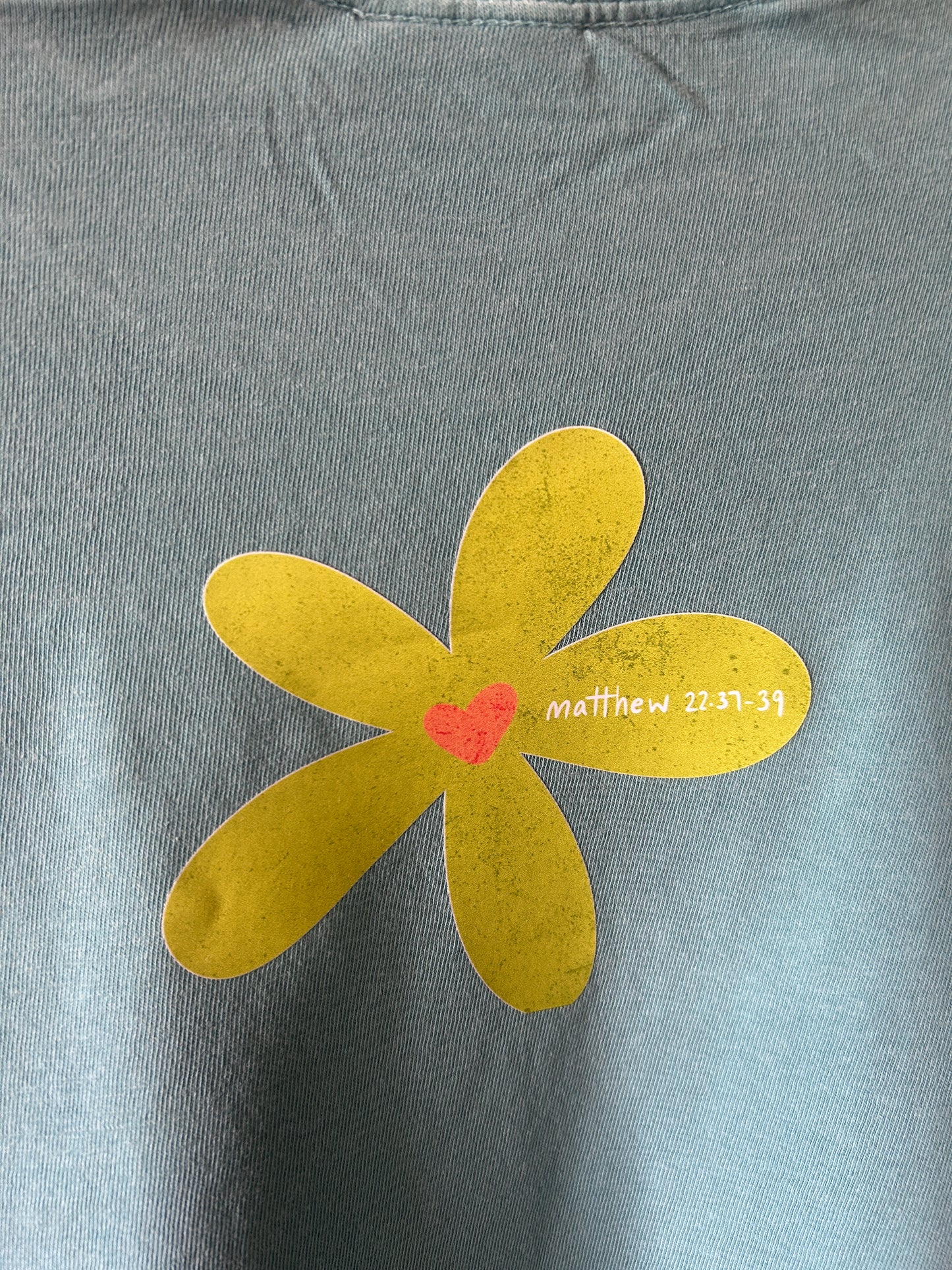 Love God Love Others comfort colors tee