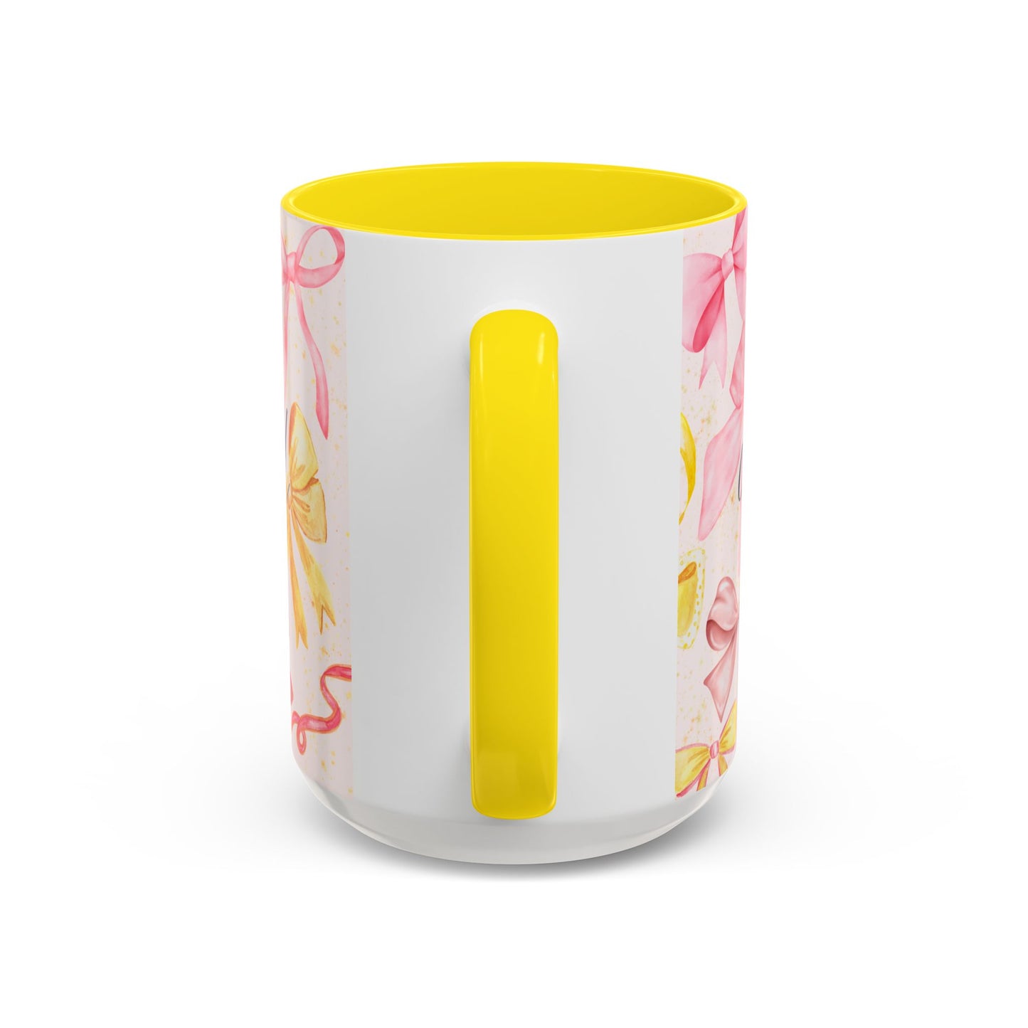 Accent Mug - Chosen and Loved Coquette Pink and Yellow