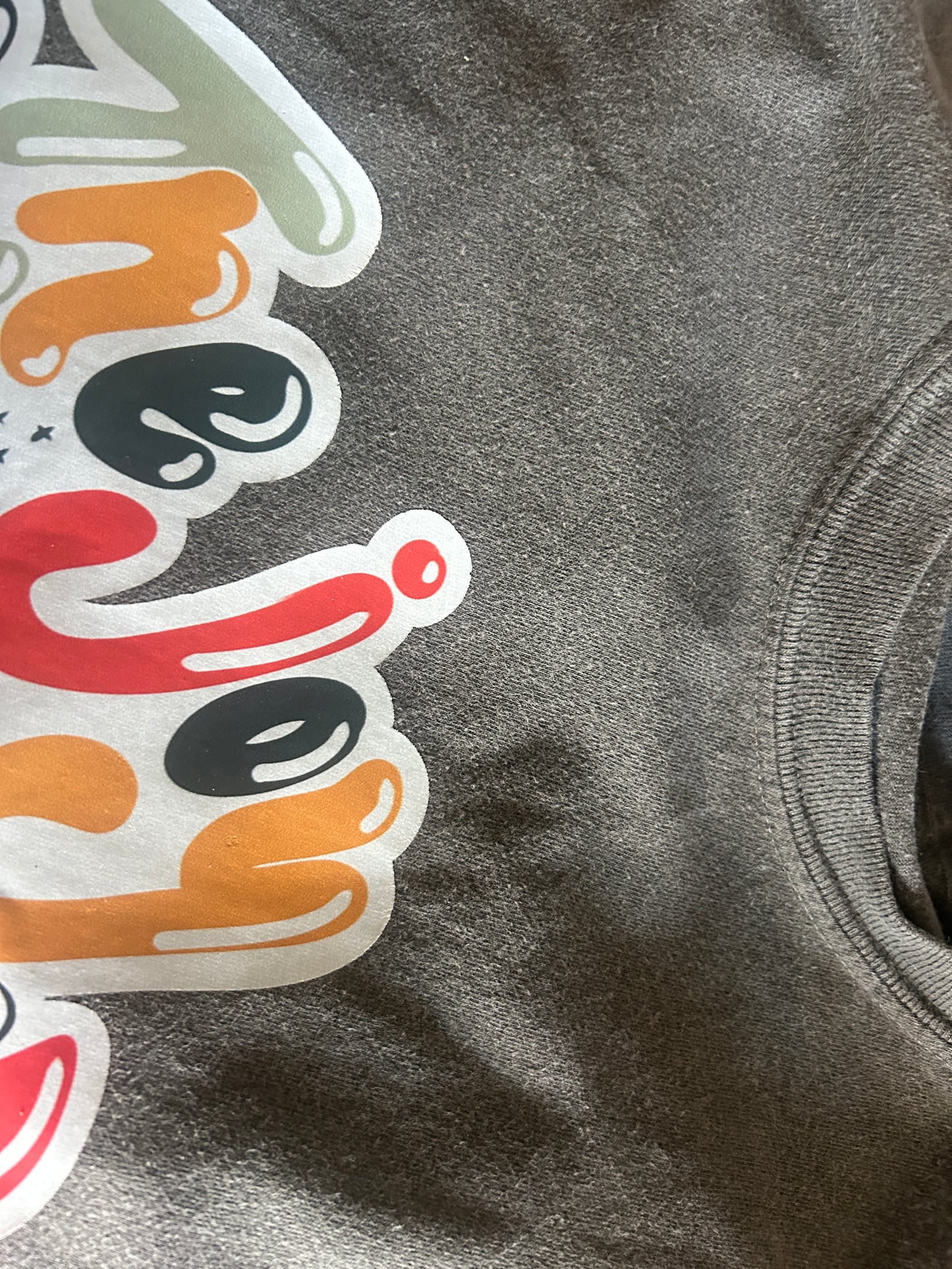 Joy of the Lord is My Strength Washed Out Grey Tee