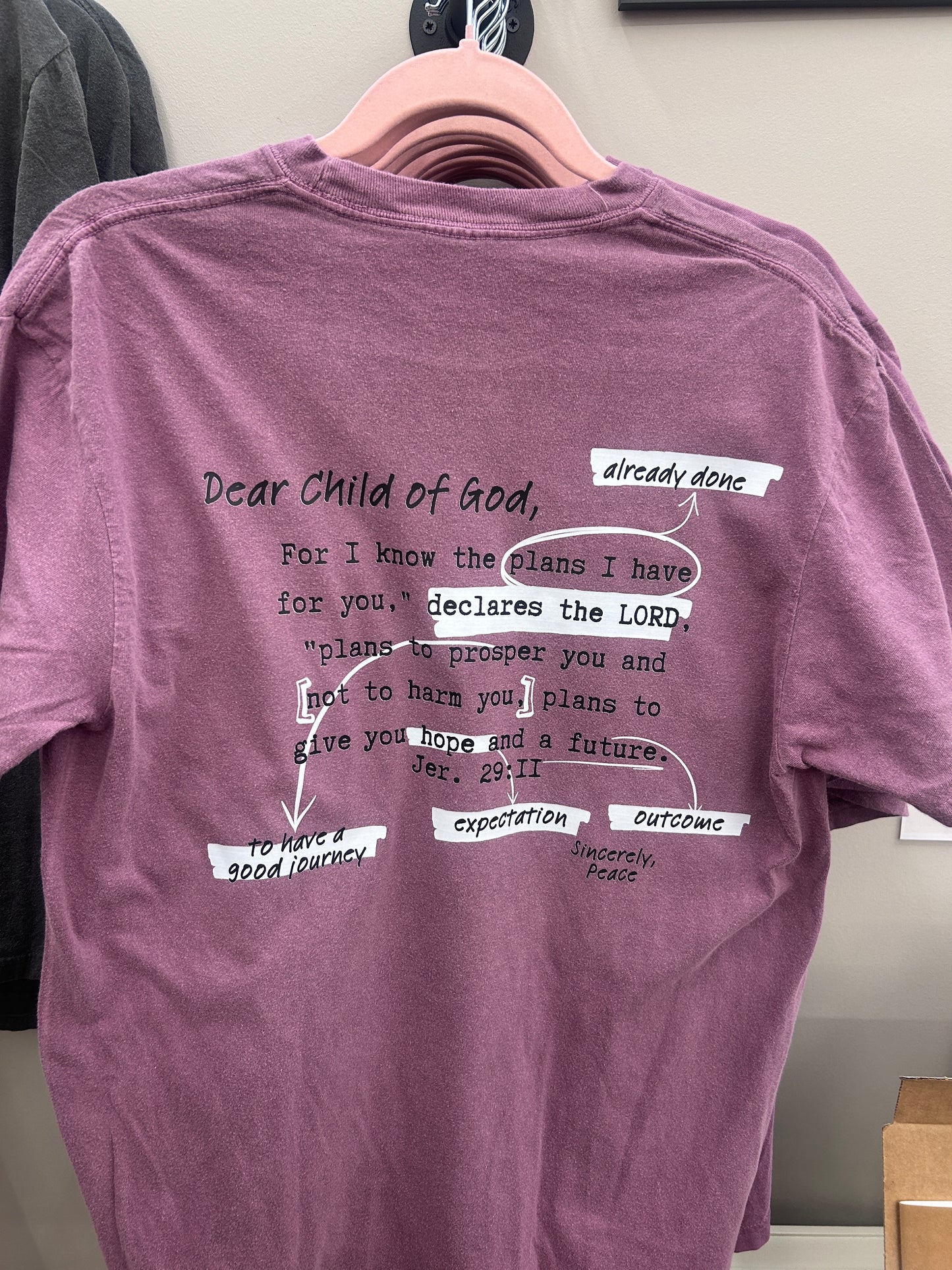 Verse Map Tee Jer 29:11