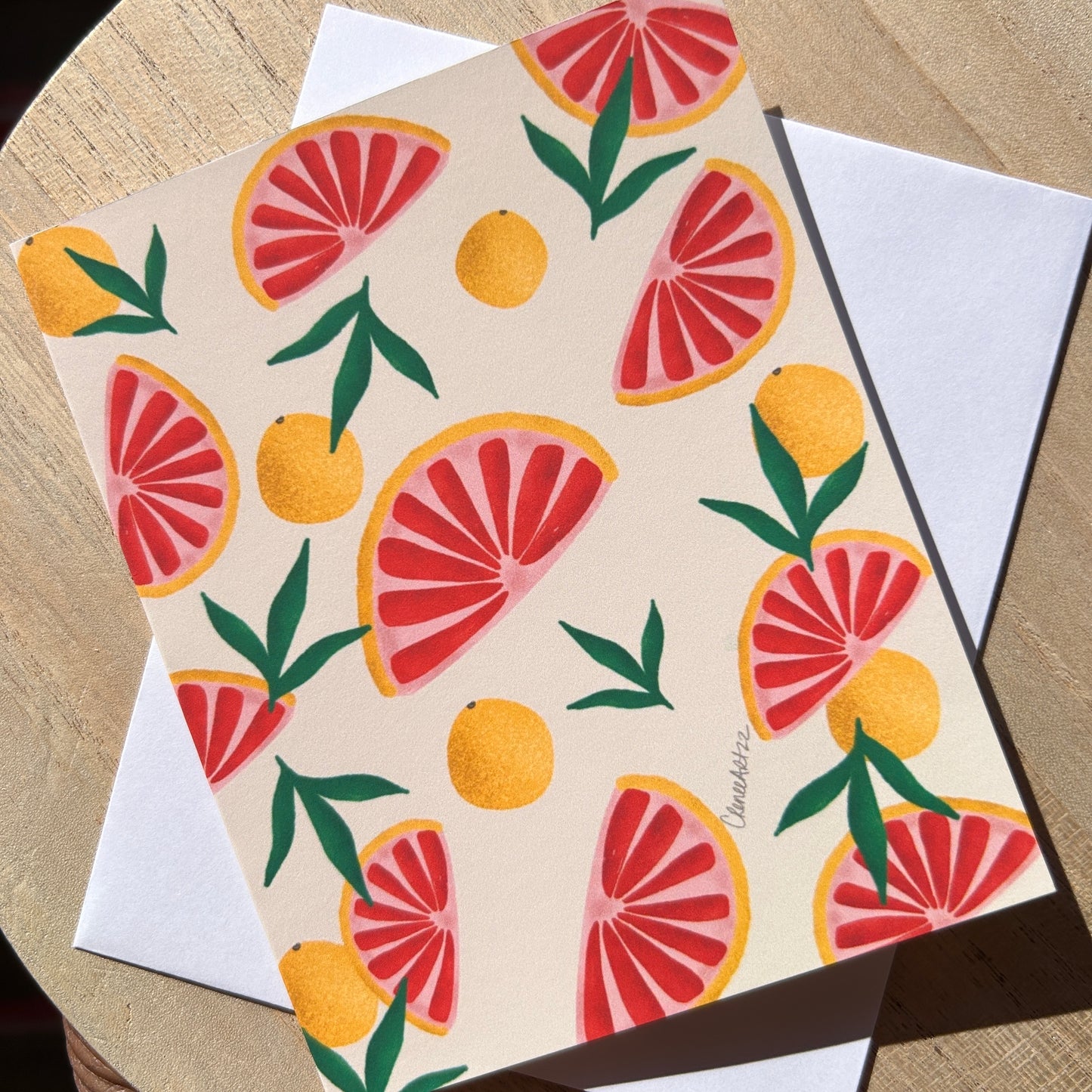Citrus Greeting Card