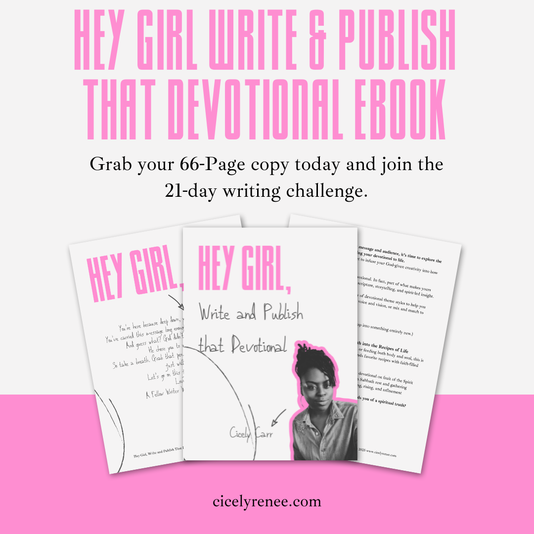 EBook: Hey Girl, Write & Publish that Devotional