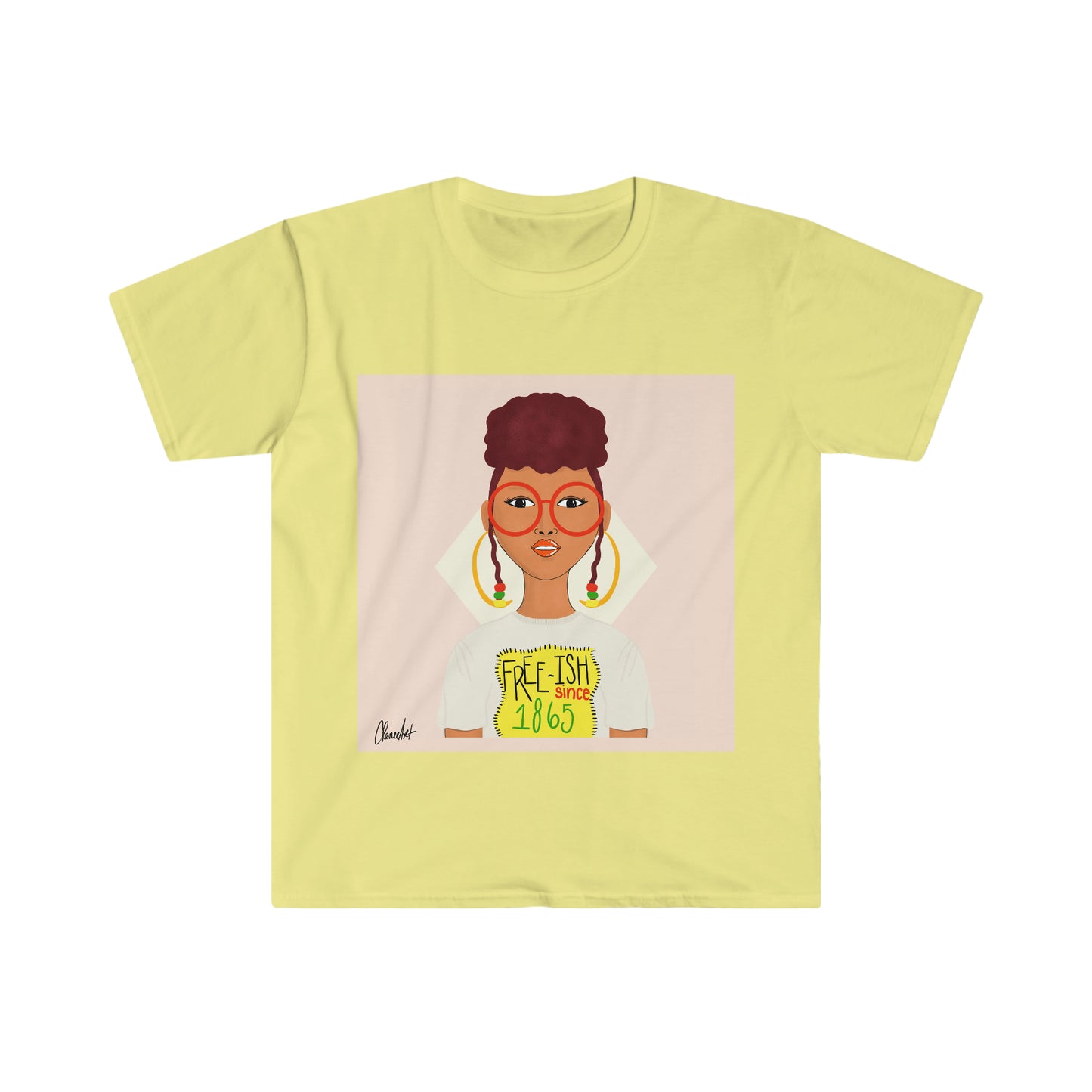 Free-ish #1 Juneteenth Unisex Softstyle T-Shirt