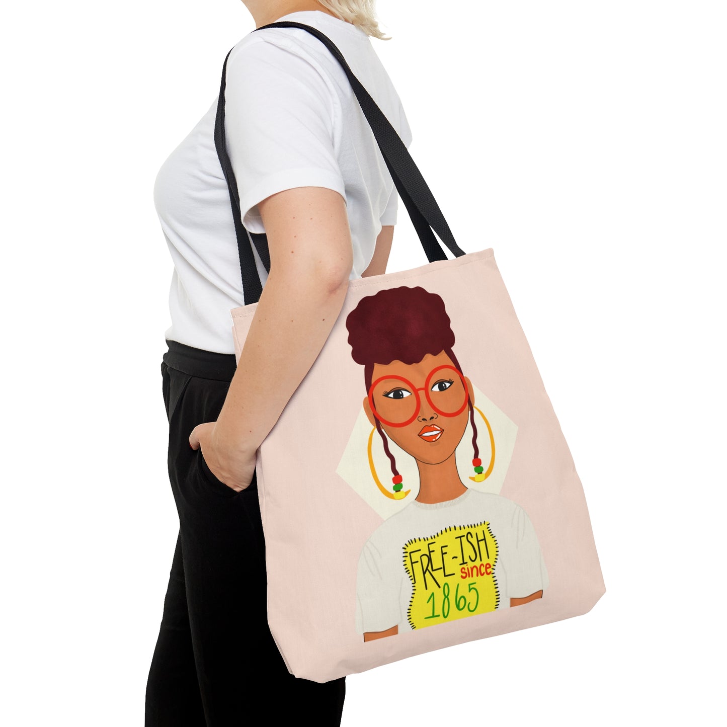 Free-ish 2 sided Juneteenth Tote Bag