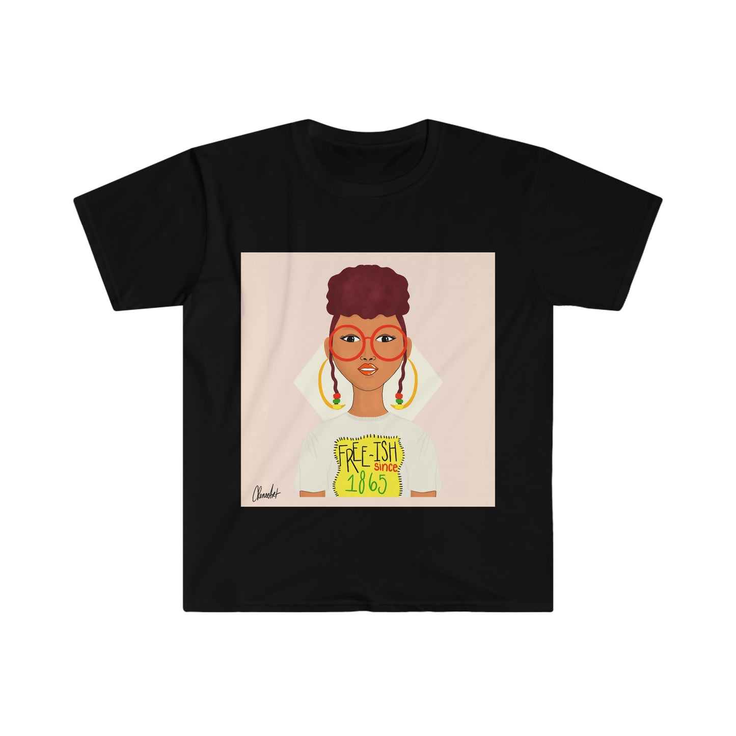 Free-ish #1 Juneteenth Unisex Softstyle T-Shirt
