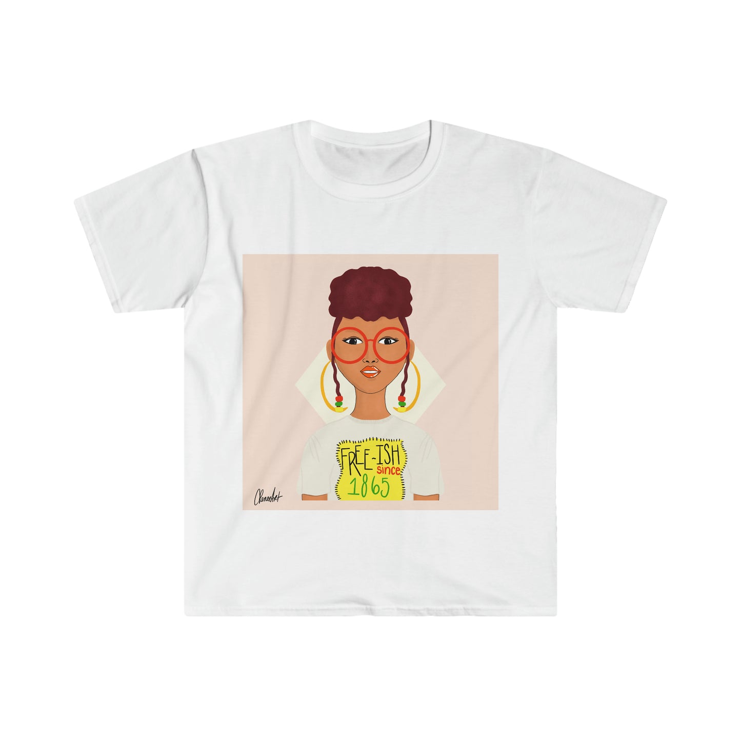 Free-ish #1 Juneteenth Unisex Softstyle T-Shirt