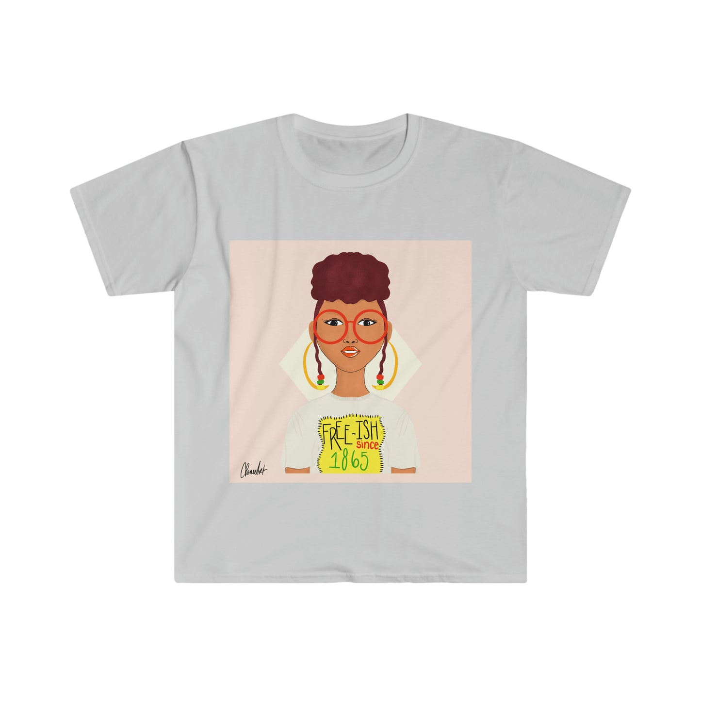 Free-ish #1 Juneteenth Unisex Softstyle T-Shirt