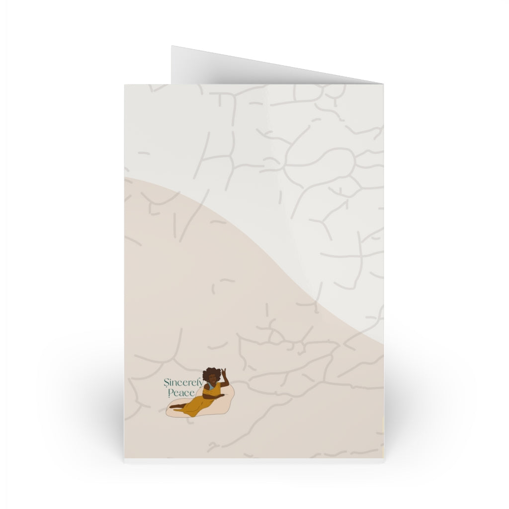 Just Because Locs Greeting Cards