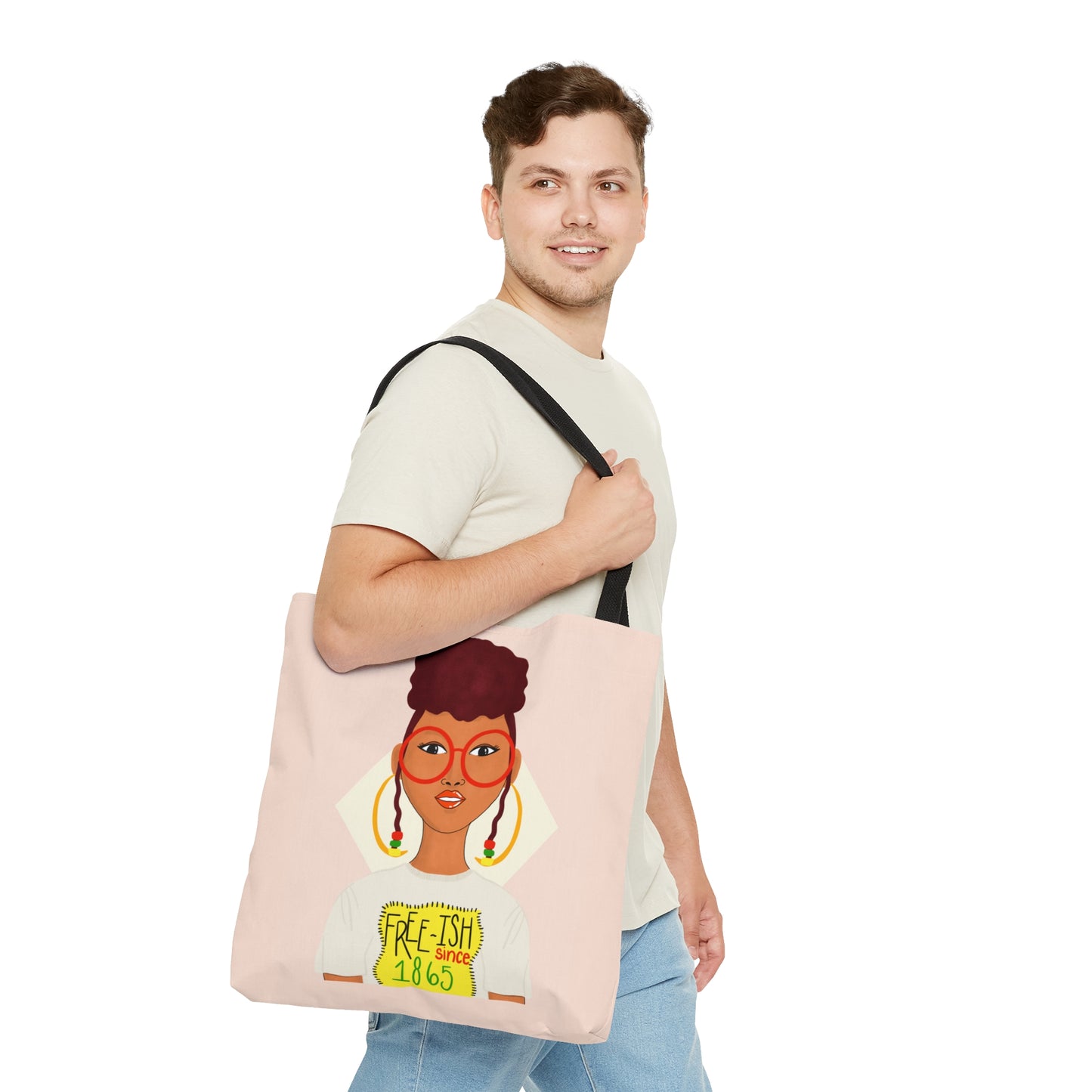 Free-ish 2 sided Juneteenth Tote Bag