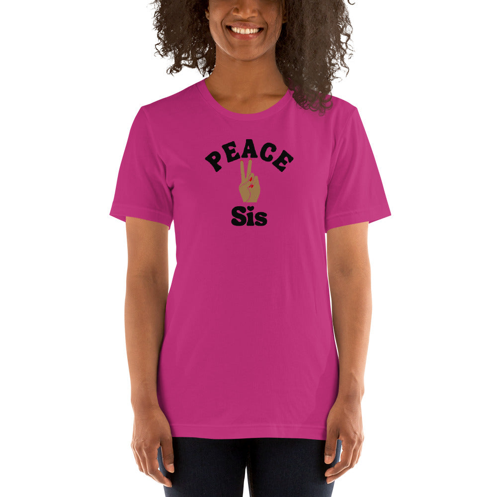 Peace Sis 2 Short-Sleeve Unisex T-Shirt