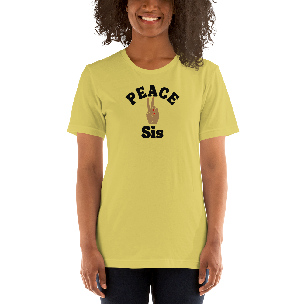 Peace Sis 2 Short-Sleeve Unisex T-Shirt