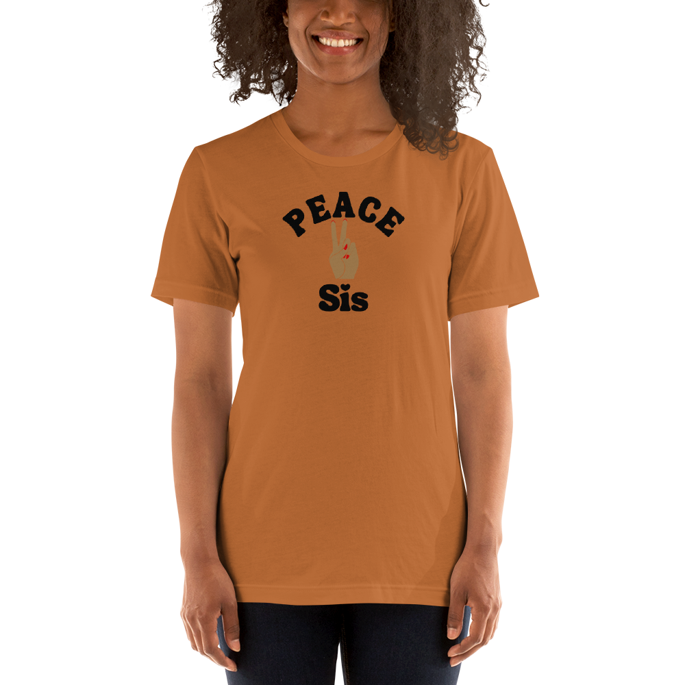 Peace Sis 2 Short-Sleeve Unisex T-Shirt