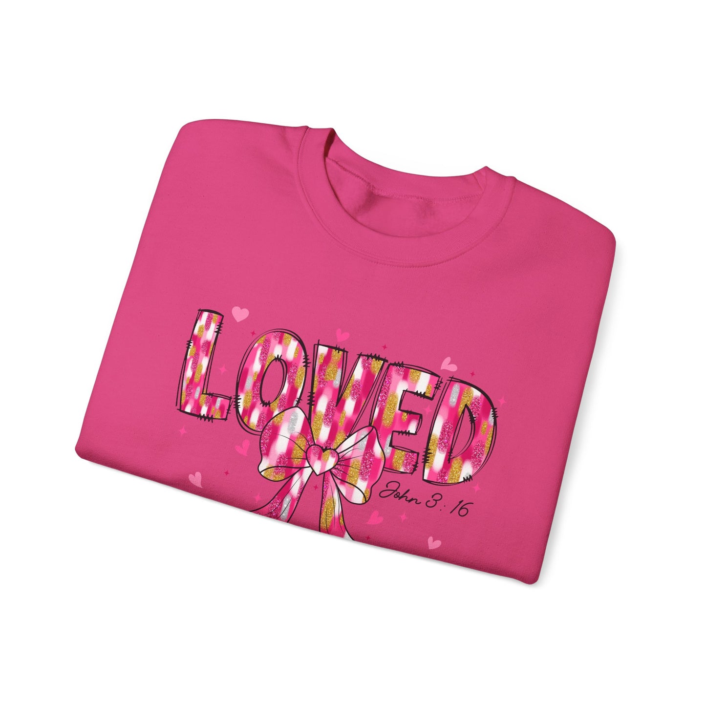 Loved By God- "Loved" Crewneck Sweatshirt