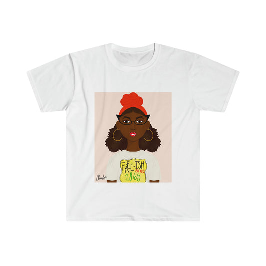 Free-ish #2 Juneteenth Unisex Softstyle T-Shirt