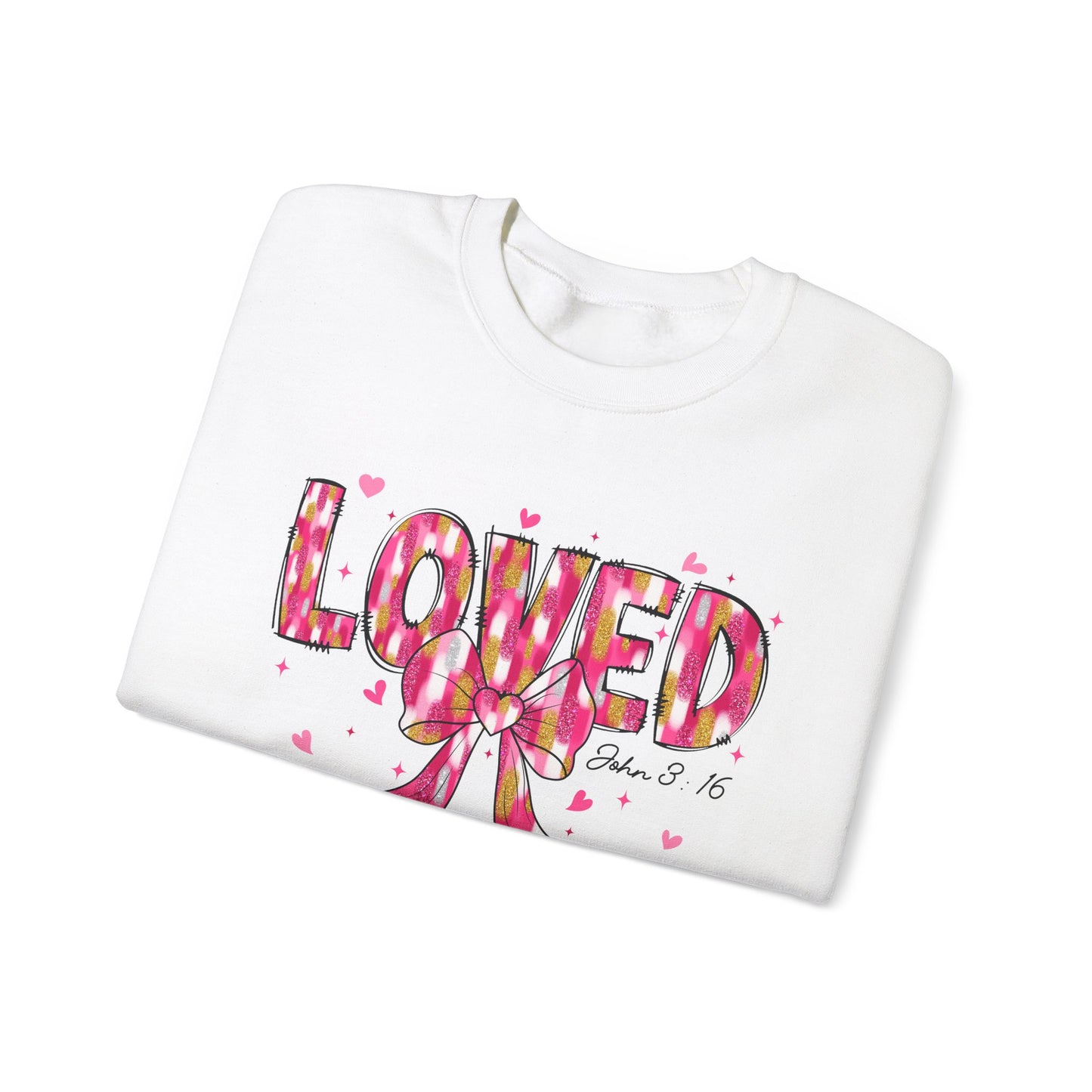 Loved By God- "Loved" Crewneck Sweatshirt