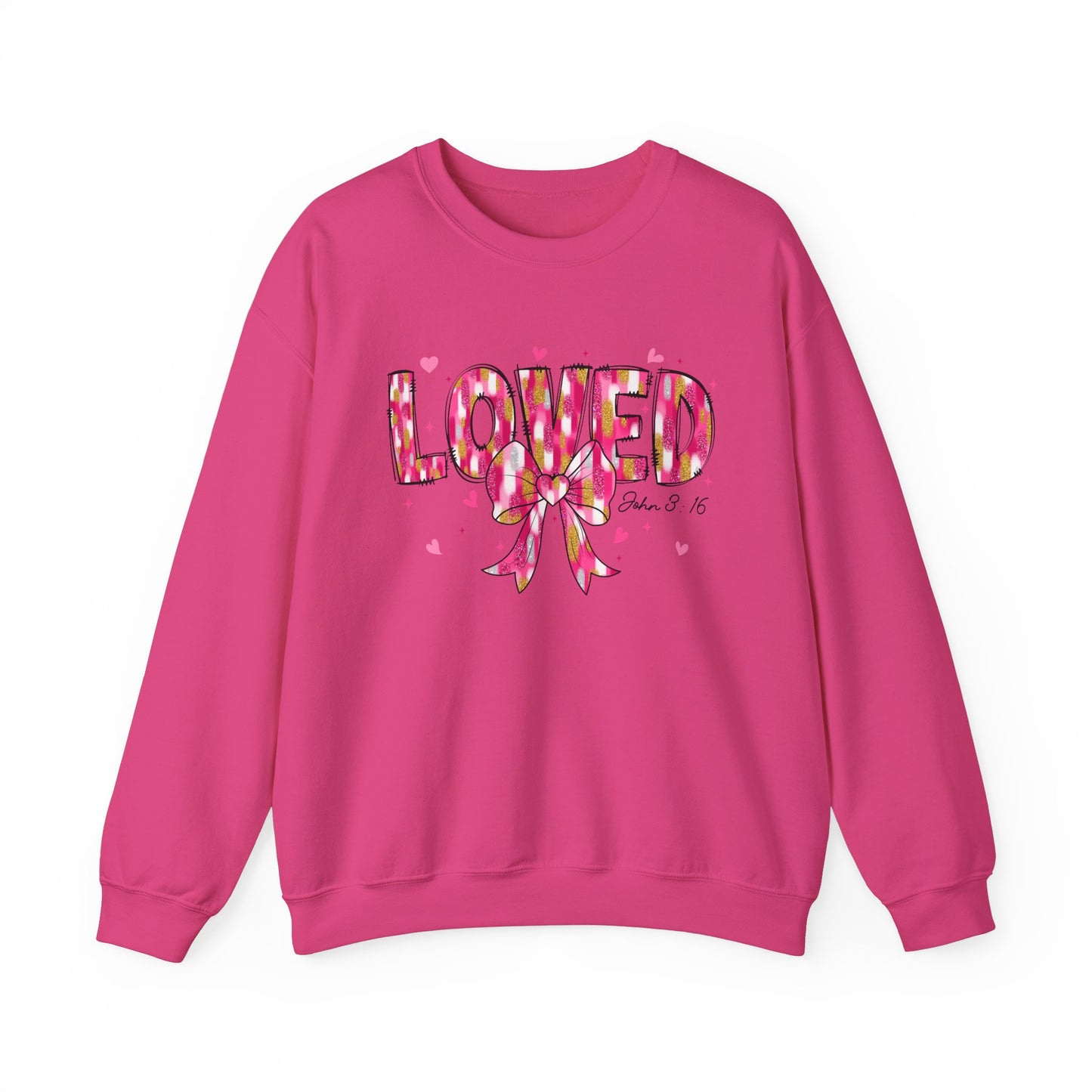 Loved By God- "Loved" Crewneck Sweatshirt