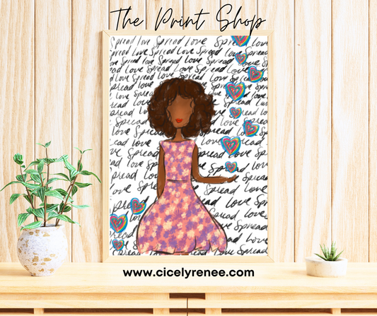 Spread Love Art Print - TPS