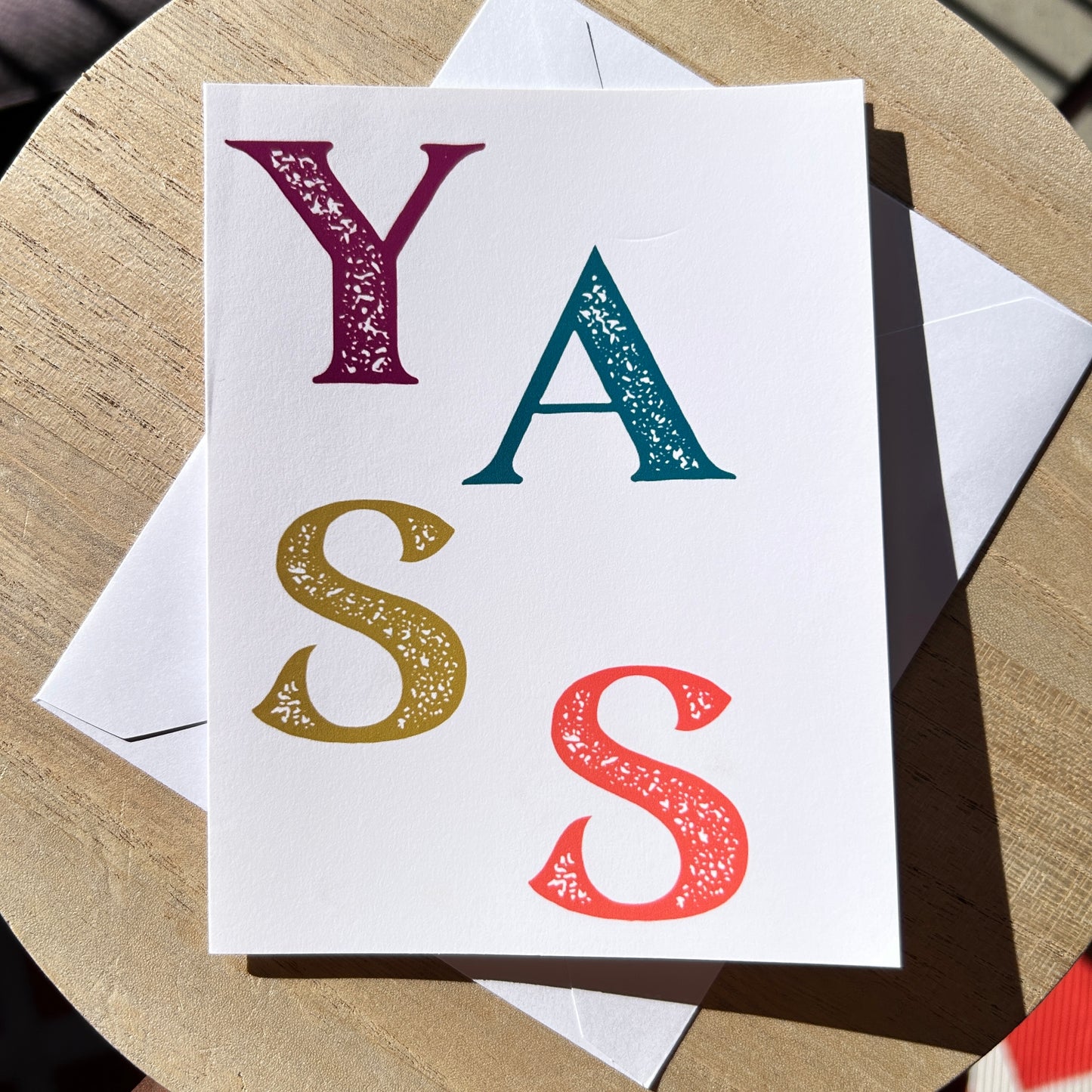 Yass Greeting Card