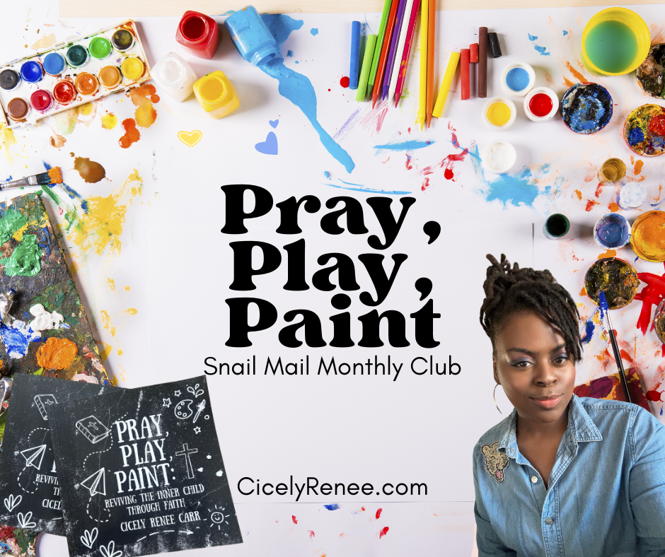 Pray, Play, Paint Club – Faith-Based Monthly Zine Subscription