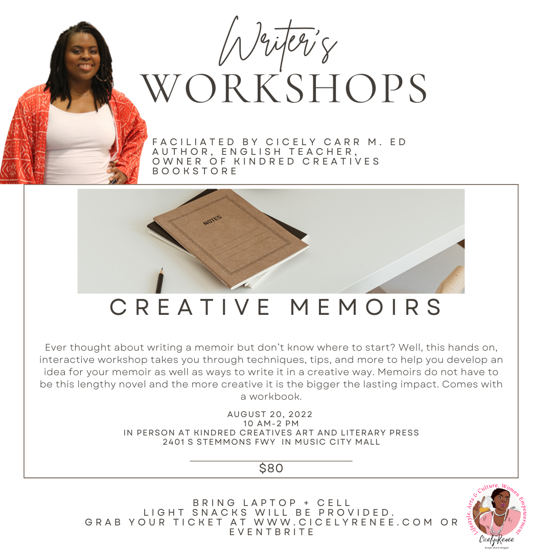 In-Person Workshop: Creative Memoirs