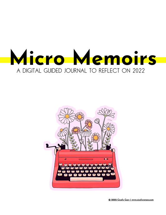 Micro Memoirs 2022 Week 1