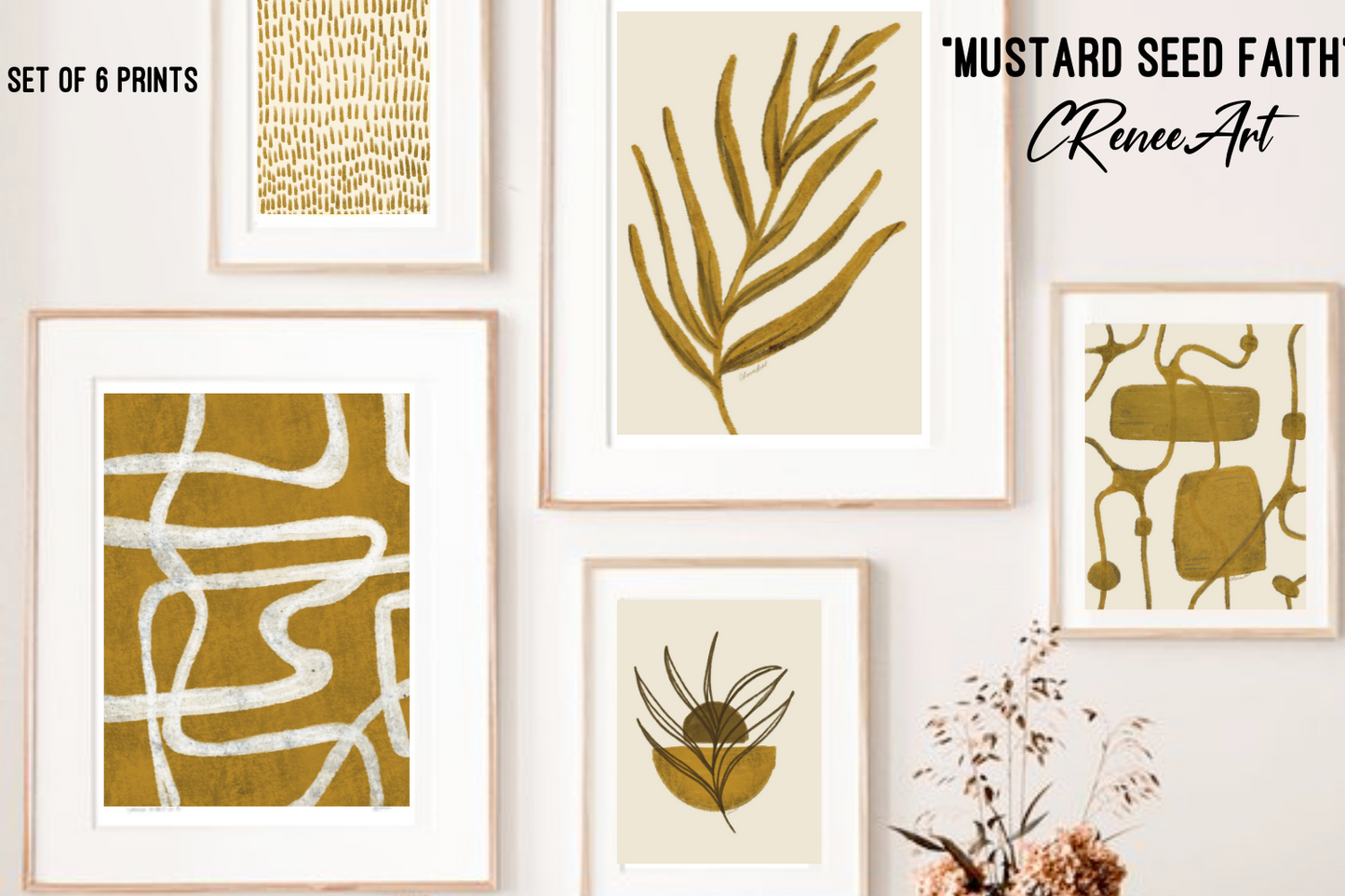 Mustard Seed Faith Art Prints Digital Download