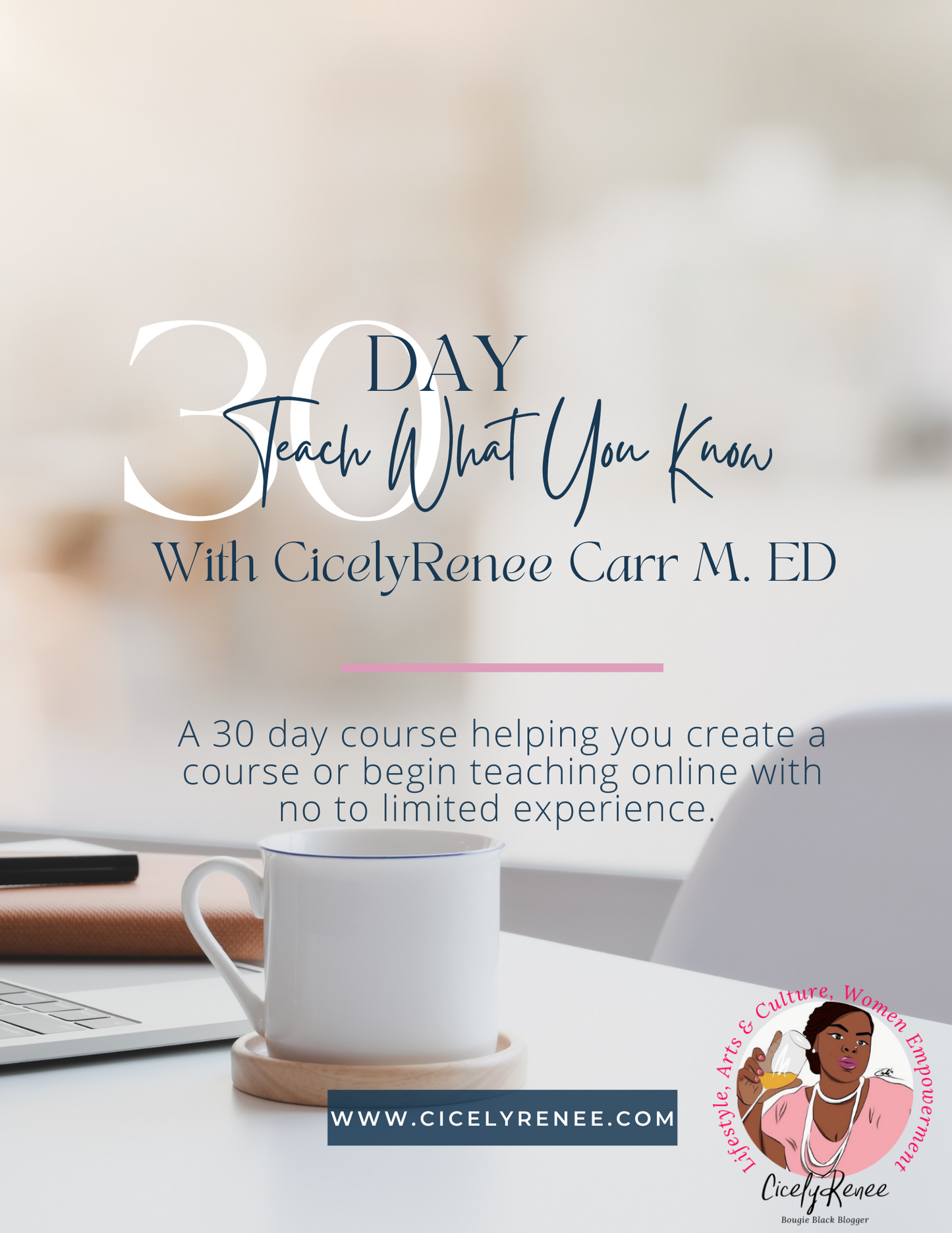 EBOOK: 30 Day Teach What You Know Challenge Helping People make money online teaching