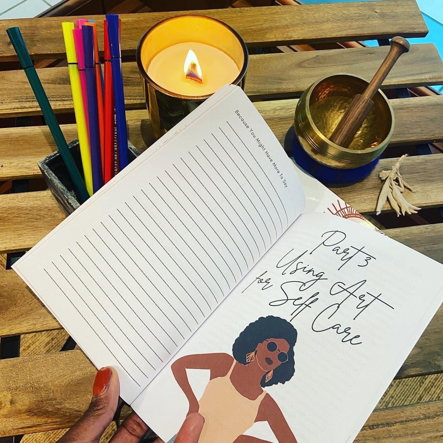 The Art of Self-Care Guided Creative Journal