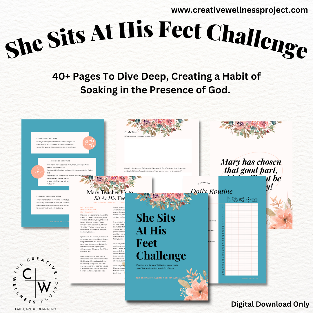 She Sits At His Feet 30-Day Digital Devotional