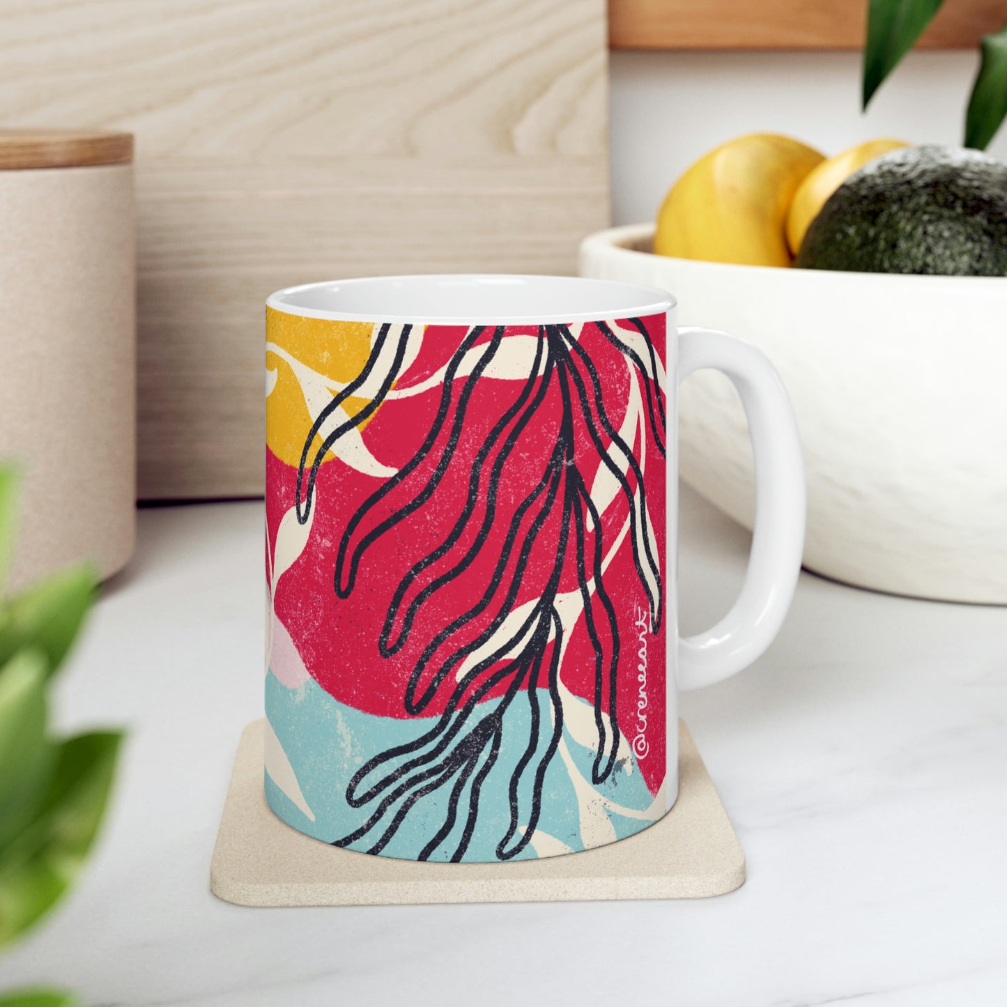 Summers in June Ceramic Mug 11oz