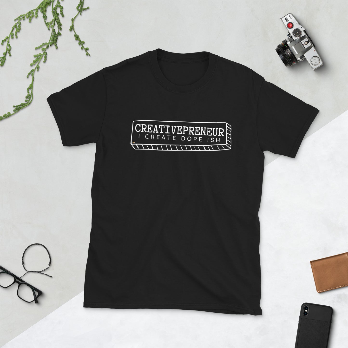Creativepreneur I Create Dope Ish Short-Sleeve Unisex T-Shirt